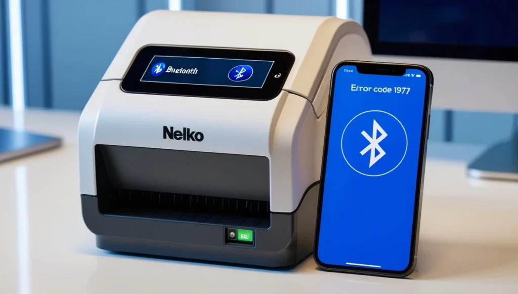 nelko thermal printer Bluetooth error code 1977, nelko error code 1796, nelko thermal printer bluetooth error code 1796, nelko pl70e-bt driver is unavailable windows 11, nlko thermal printer bluetooth error code 1796